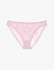 a light pink lace panty