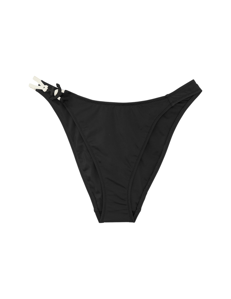black bikini bottom with anchor detail by Araks