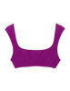 flat of purple bikini top 