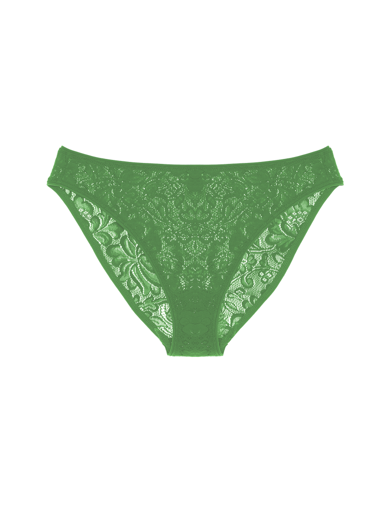 green lace panty
