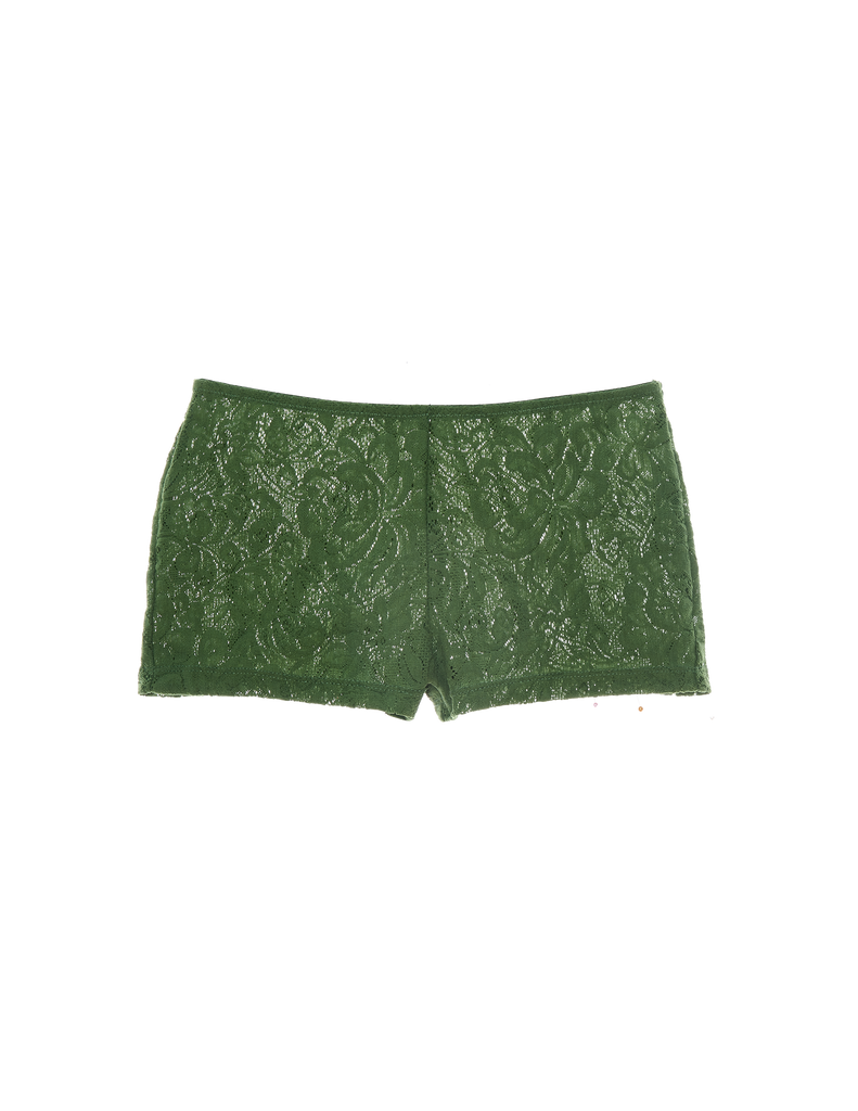 Green lace short