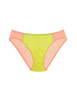 pink cotton panty with green silk insert by Araks