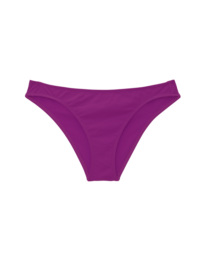 flat of purple bikini bottom