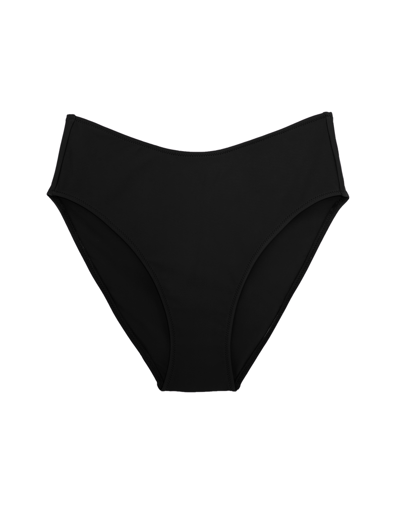 black high cut bikini bottom by Araks