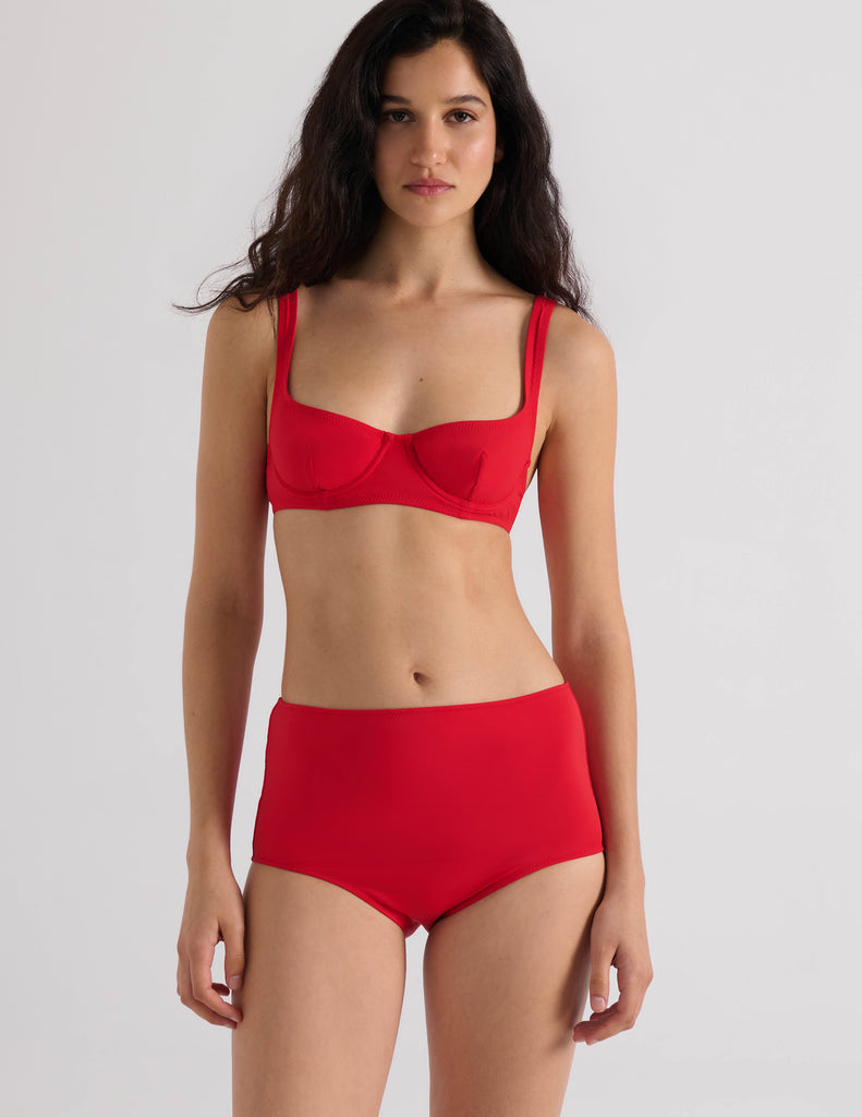 Ujlia Bikini Top Scarlet