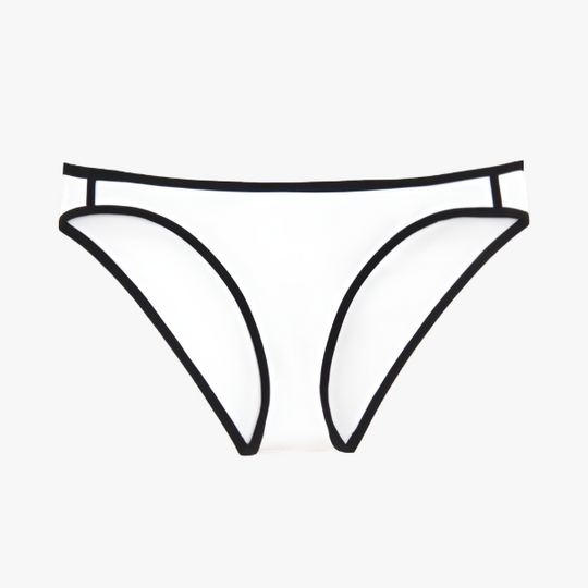 Hayli Bikini Bottom Black & White