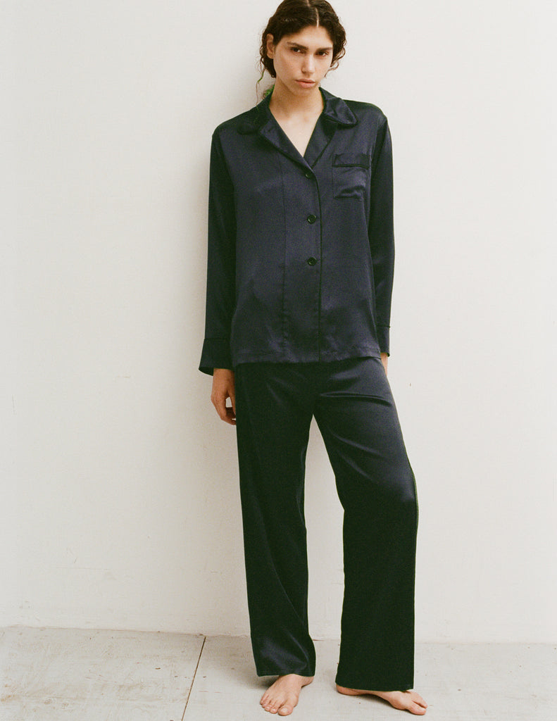 Viktoria Pajama Pant Sea
