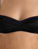 A model in the araks quintana bralette and quincy panty black