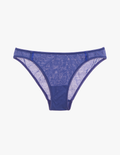 Araks cotton and silk harriet panty in storm blue