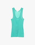 The Araks organic cotton james tank and presley short in glass green