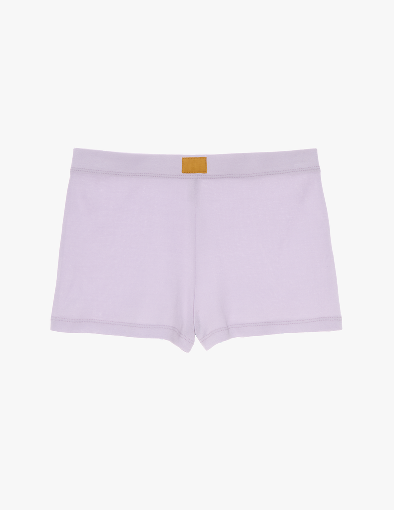 the Araks organic cotton presley short in fairy lavender