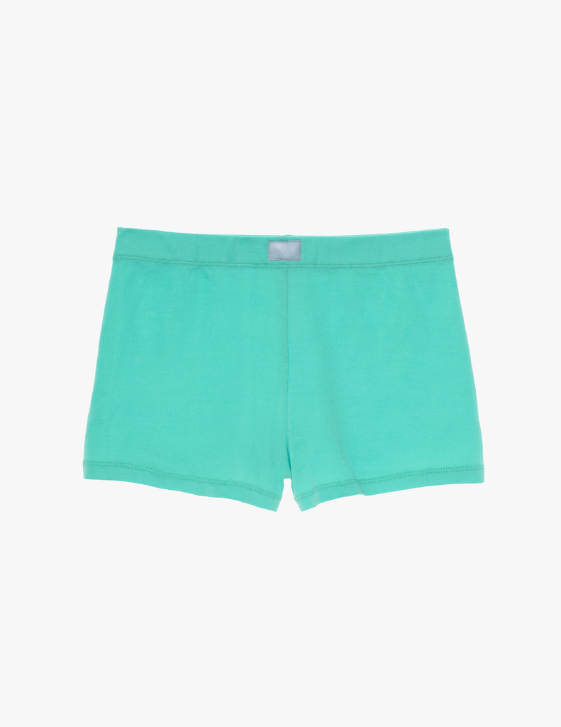 The araks organic cotton presley short in glass green