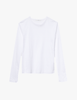 The araks organic cotton sabine long sleeve in white
