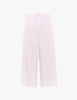 The araks cotton teagen pajama pant in tart stripe