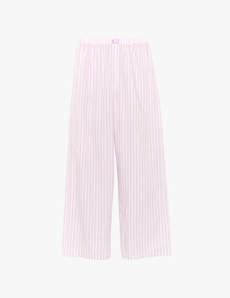 The araks cotton teagen pajama pant in tart stripe