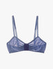Araks Uma bralette in Shadow on an off-white background