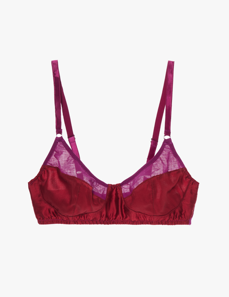 Willow Bralette Cranberry