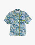 The araks tana lawn liberty of london cotton shelby pajama top in a daisy print