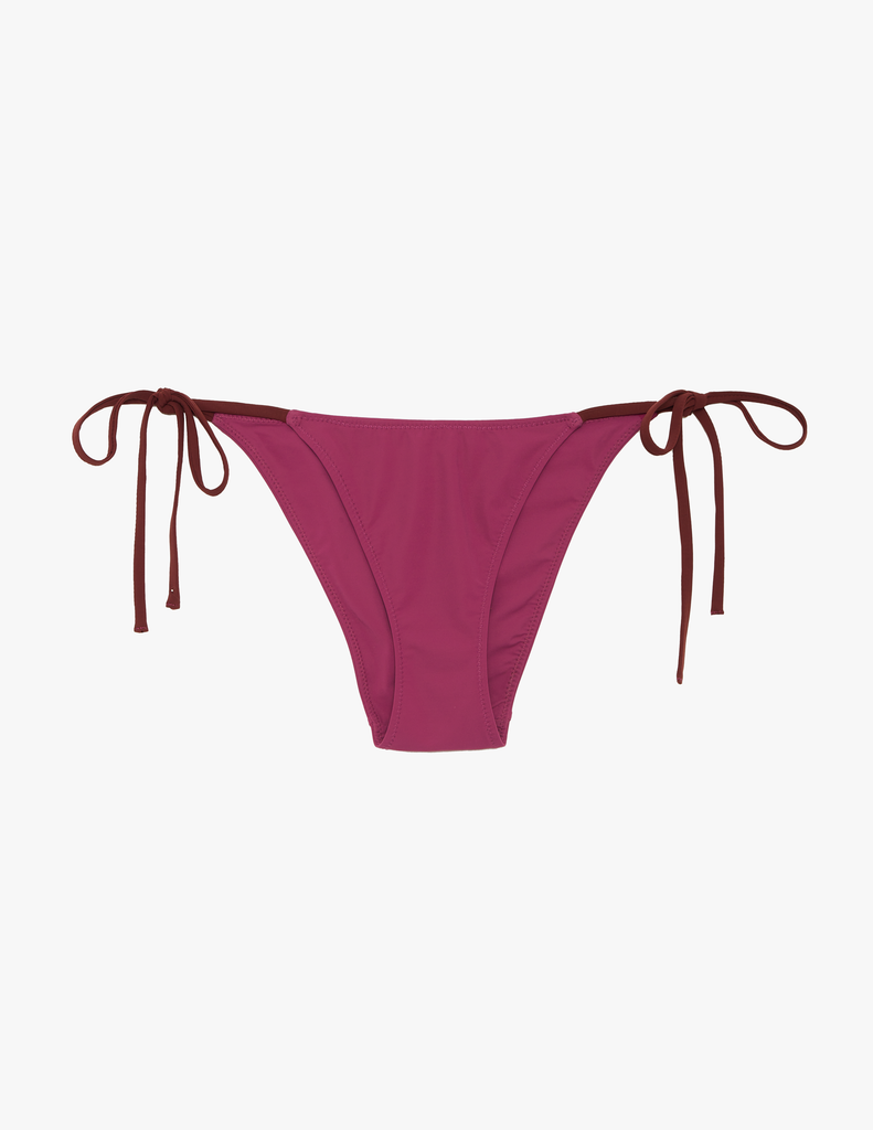 The araks nadia bikini bottom in cerise red