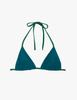 The araks nelle bikini top in fern green