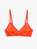 red antonia bralette in the shade rouge