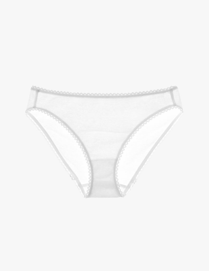 Araks isabella panty in white on a white background