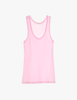 The araks organic cotton james tank in confection pink