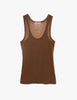Araks James tank in Terra on an off-white background