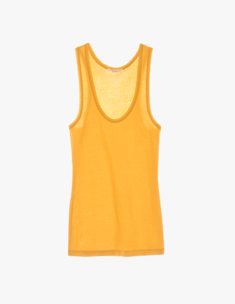 The araks james tank in pomelo yellow