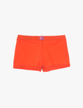 The araks organic cotton presley short in marmalade orange