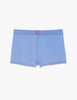The araks organic cotton presley short in rococo blue