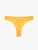The araks organic cotton stella thong in pomelo yellow