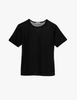 The araks organic cotton tavi shirt in black