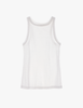 The araks organic cotton uki tank in white
