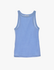 The araks organic cotton uki tank in rococo blue