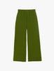 Flat lay photo of Araks Vero sweatpants in the shade Moss.