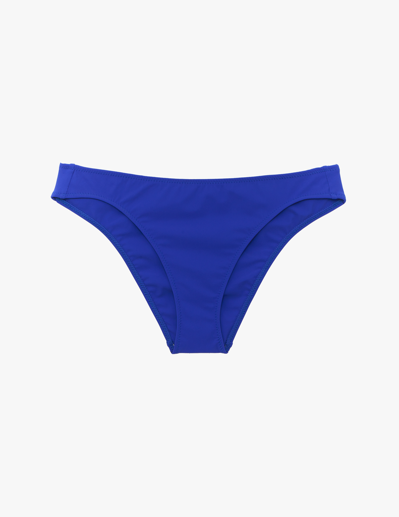 The araks piper bikini bottom in azure blue