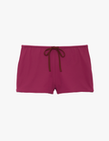 The araks polly swim short in cerise red