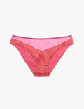 The araks silk charmeuse aaron panty in tart pink