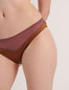 The silk aaron panty in noisette brown