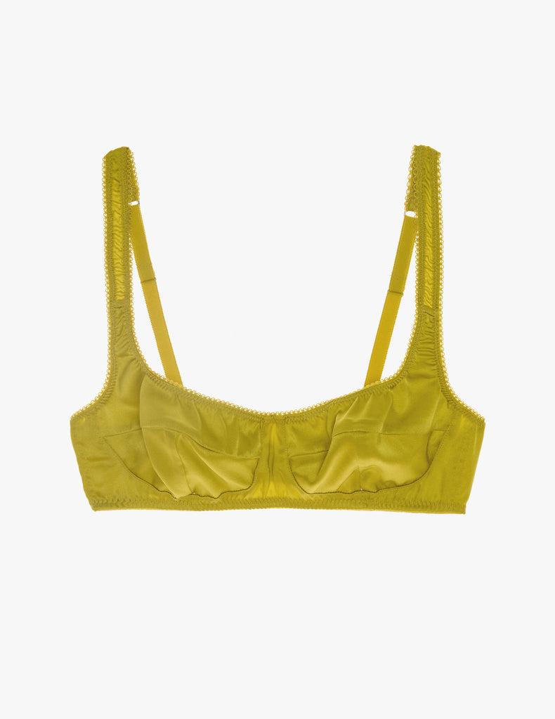 Penelope Bralette Chartreuse