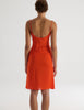 The araks cadel slip in marmalade orange
