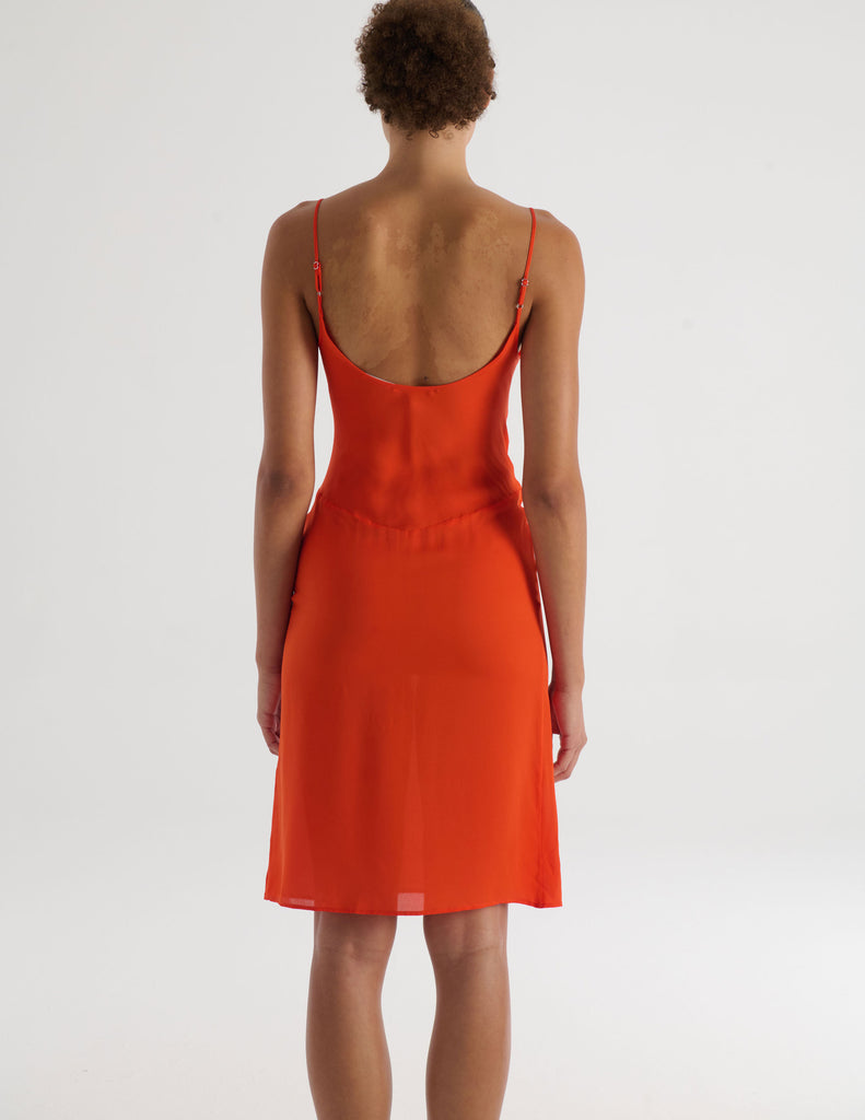 The araks cadel slip in marmalade orange