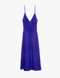 araks silk cadel slip in tanzanite blue