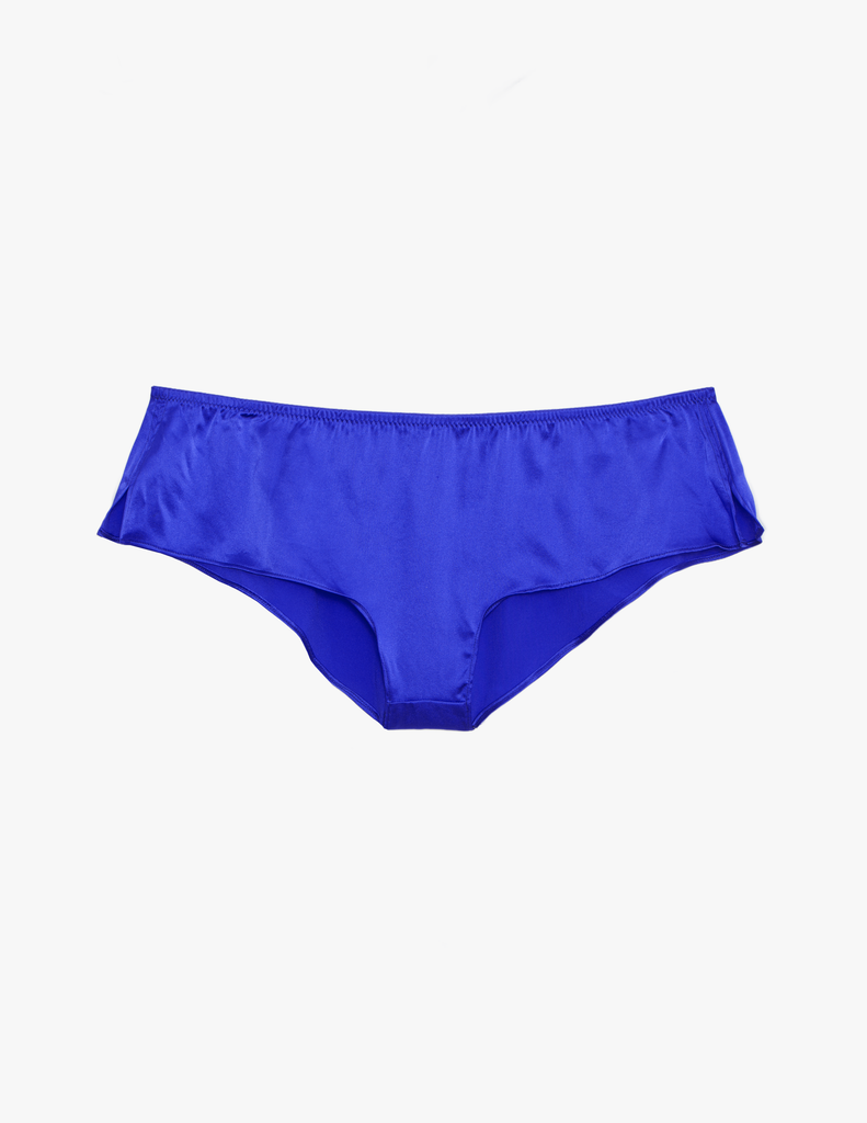 The 100% silk araks gal hipster in tanzanite blue