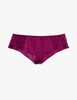 The Araks silk gal hipster in cranberry red