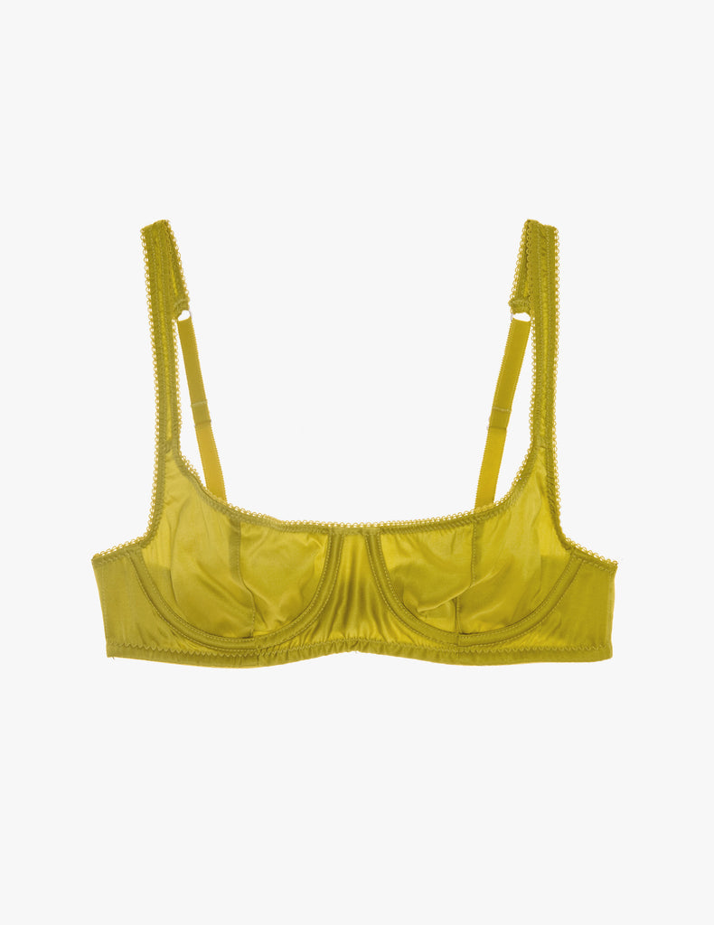 Araks silk Gita Bra in the shade Chartreuse