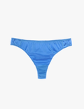 The araks silk charmeuse grier thong in bluet