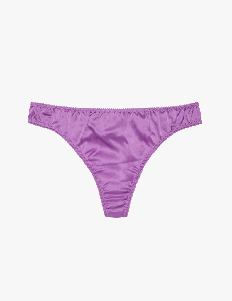 The araks grier thong in viola purple