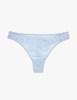 The araks silk grier thong in glace blue